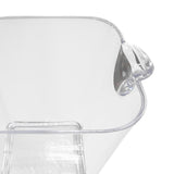 Maxbell High Capacity Transparent Portable for Bars night Supplies
