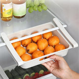 Maxbell Fridge Organizer Shelf Pull Out Organiser Durable for Home Freezer Kitchen