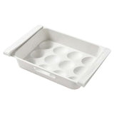 Maxbell Fridge Organizer Shelf Pull Out Organiser Durable for Home Freezer Kitchen