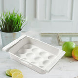 Maxbell Fridge Organizer Shelf Pull Out Organiser Durable for Home Freezer Kitchen