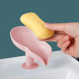 Maxbell Self Draining Soap Holder Soap Box Soap Holder Tray for Countertop Bathroom