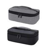 Maxbell Portable Insulated Lunch Box Leakproof Tote Bag for Picnic Office Work Black