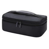 Maxbell Portable Insulated Lunch Box Leakproof Tote Bag for Picnic Office Work Black