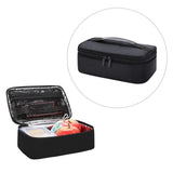 Maxbell Portable Insulated Lunch Box Leakproof Tote Bag for Picnic Office Work Black