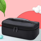 Maxbell Portable Insulated Lunch Box Leakproof Tote Bag for Picnic Office Work Black