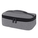Maxbell Portable Insulated Lunch Box Leakproof Tote Bag for Picnic Office Work Gray