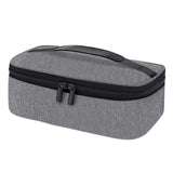Maxbell Portable Insulated Lunch Box Leakproof Tote Bag for Picnic Office Work Gray