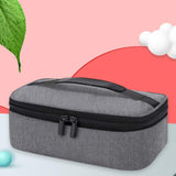 Maxbell Portable Insulated Lunch Box Leakproof Tote Bag for Picnic Office Work Gray