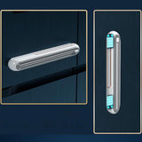 Maxbell Food Wrap Dispenser Cutter Reusable Aluminum Foil Wall Baking Parchment White