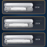 Maxbell Food Wrap Dispenser Cutter Reusable Aluminum Foil Wall Baking Parchment White