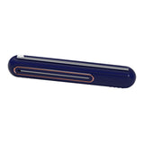 Maxbell Food Wrap Dispenser Cutter Reusable Aluminum Foil Wall Baking Parchment Blue