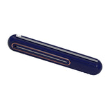 Maxbell Food Wrap Dispenser Cutter Reusable Aluminum Foil Wall Baking Parchment Blue