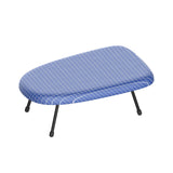 Maxbell Ironing Board Cuffs Collars Ironing Foldable for Household Apartment Travel Blue
