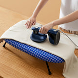 Maxbell Ironing Board Cuffs Collars Ironing Foldable for Household Apartment Travel Blue