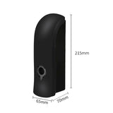 Maxbell Soap Dispenser with Mounting Screw 300ml for Restaurant Bathroom Commercial Black