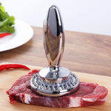 Maxbell Meat Tenderizer Stainless Steel Convenient Curved Handle for Nuts