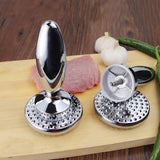 Maxbell Meat Tenderizer Stainless Steel Convenient Curved Handle for Nuts
