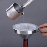 Maxbell Food Grade Food Filter Strainer with 200 Mesh and 100 Mesh for Transferring