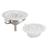 Maxbell Food Grade Food Filter Strainer with 200 Mesh and 100 Mesh for Transferring