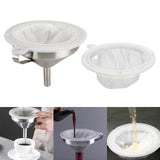 Maxbell Food Grade Food Filter Strainer with 200 Mesh and 100 Mesh for Transferring