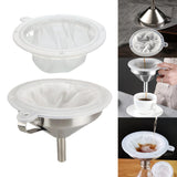 Maxbell Food Grade Food Filter Strainer with 200 Mesh and 100 Mesh for Transferring