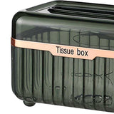 Maxbell Tissue Case Water Proof Multipurpose Built in Spring for Home Office Green