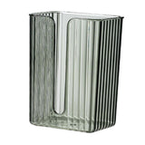 Maxbell Wall Mounted Tissue Box Tissue Paper Case for Smooth Surface Kitchen Home Green