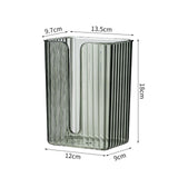 Maxbell Wall Mounted Tissue Box Tissue Paper Case for Smooth Surface Kitchen Home Green