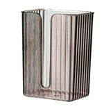 Maxbell Wall Mounted Tissue Box Tissue Paper Case for Smooth Surface Kitchen Home Brown