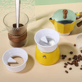 Maxbell Coffee Dosing Ring Accessories 3/6 Cups Replaces for Coffee Shop Unisex 6 mug