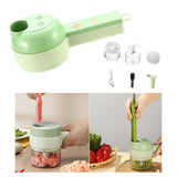 Maxbell Electric Vegetable Slicer Veggie Chopper Masher for Chili Potato Cowpea
