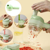 Maxbell Electric Vegetable Slicer Veggie Chopper Masher for Chili Potato Cowpea