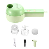 Maxbell Electric Vegetable Slicer Veggie Chopper Masher for Chili Potato Cowpea