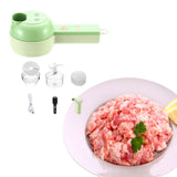 Maxbell Electric Vegetable Slicer Veggie Chopper Masher for Chili Potato Cowpea