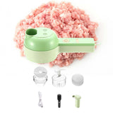 Maxbell Electric Vegetable Slicer Veggie Chopper Masher for Chili Potato Cowpea