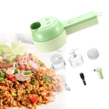 Maxbell Electric Vegetable Slicer Veggie Chopper Masher for Chili Potato Cowpea