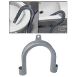 Maxbell Washer Drain Hose Holder Drain Saddle Clamp Discharge Hose Clip Hose Holder