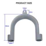 Maxbell Washer Drain Hose Holder Drain Saddle Clamp Discharge Hose Clip Hose Holder