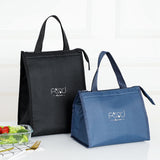 Maxbell Cooler Lunch Box Lunch Bags Case Insulated Reusable Teen Travel L Black