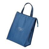 Maxbell Cooler Lunch Box Lunch Bags Case Insulated Reusable Teen Travel L Blue