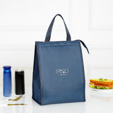Maxbell Cooler Lunch Box Lunch Bags Case Insulated Reusable Teen Travel L Blue