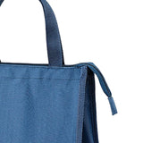 Maxbell Cooler Lunch Box Lunch Bags Case Insulated Reusable Teen Travel L Blue
