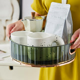Maxbell 360 Degree Rotating Spice Rack Organizer Countertop Storage Box Easily Wash