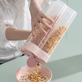 Maxbell Cereal Container Kitchen Food Pantry Organization for Spice Countertop pink