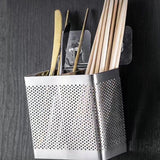 Maxbell Kitchen Utensil Chopsticks Drain Holder with Hooks Steel for Restaurant B