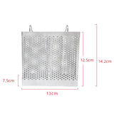 Maxbell Kitchen Utensil Chopsticks Drain Holder with Hooks Steel for Restaurant B