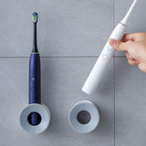 Maxbell Round Toothbrush Holder Single Hole Traceless Electric Toothbrush