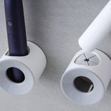 Maxbell Round Toothbrush Holder Single Hole Traceless Electric Toothbrush
