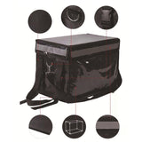Maxbell Portable Delivery Insulation Bag Reusable Carrier for camping restaurants 48L