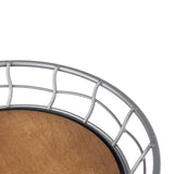Maxbell Iron Banana Holder Counter Top Stand with Fruit Bowl Egg Holder Fruit Stand